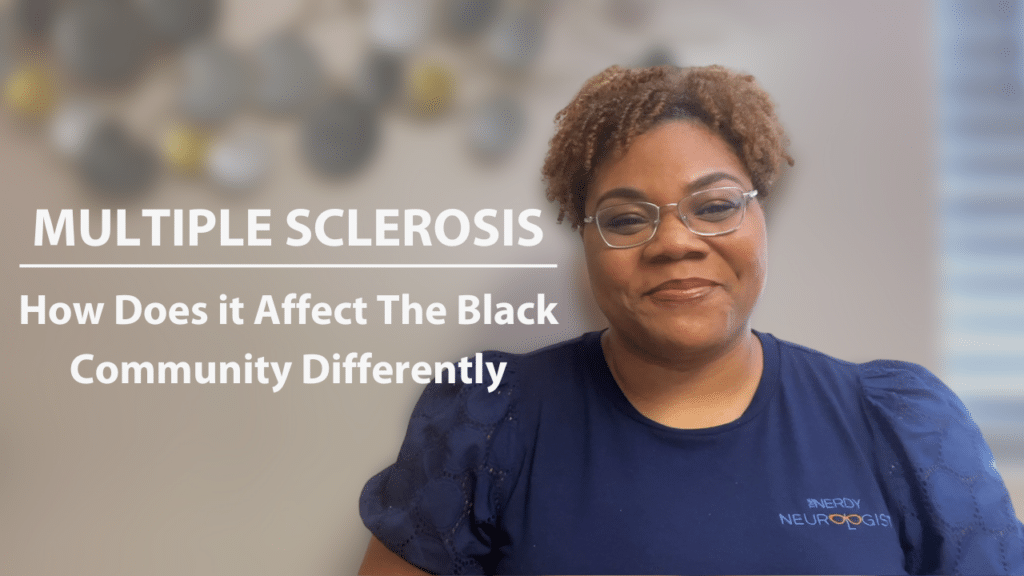 Neurologist Mitzi Williams explaining how ms affects the black community differently