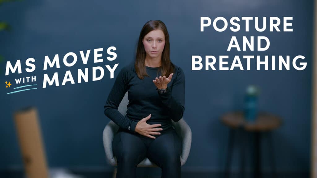 ms exercise for posture and breathing with physical therapist mandy rohrigh