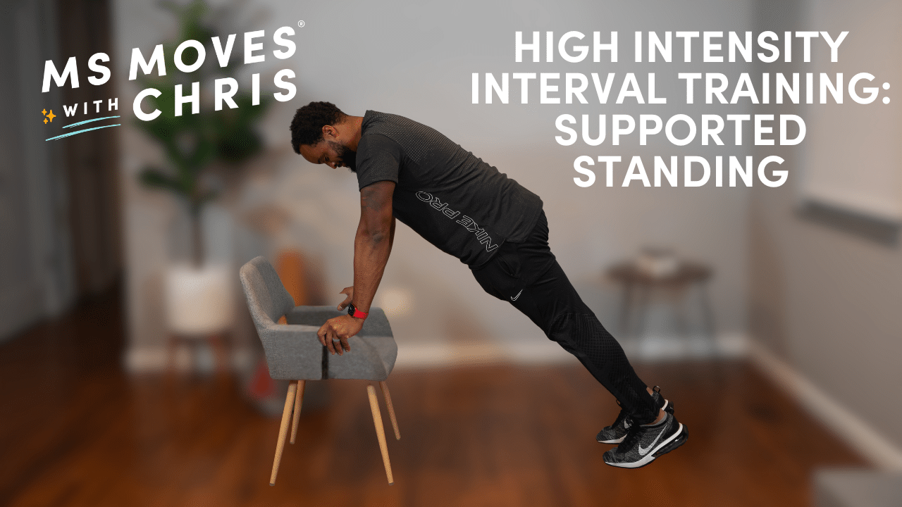 High Intensity Interval Training Support Standing Video