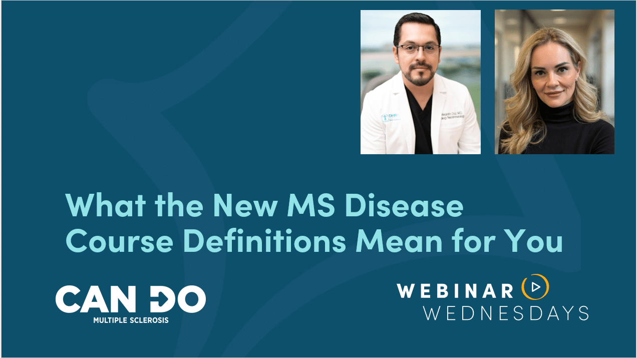 Webinar Title Slide reading