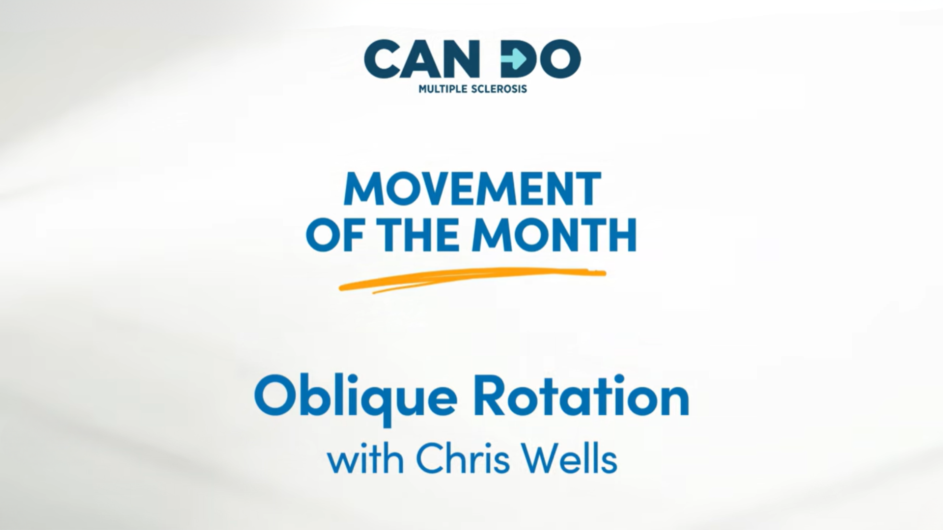 Monthly Movement - Oblique Rotation