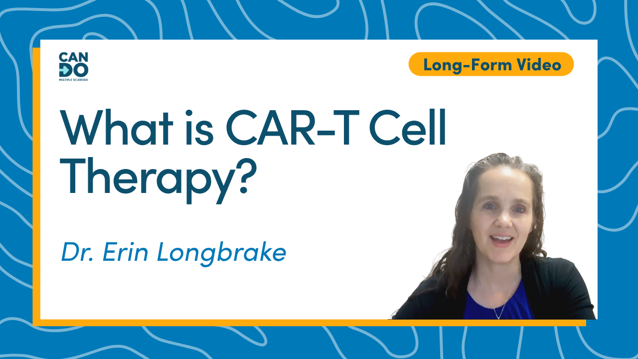 The title of the video with an image of Dr. Erin Longbrake